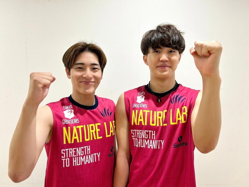 バレー／東京GB公式】亀山拓巳選手・五頭寛大選手 アクティオ