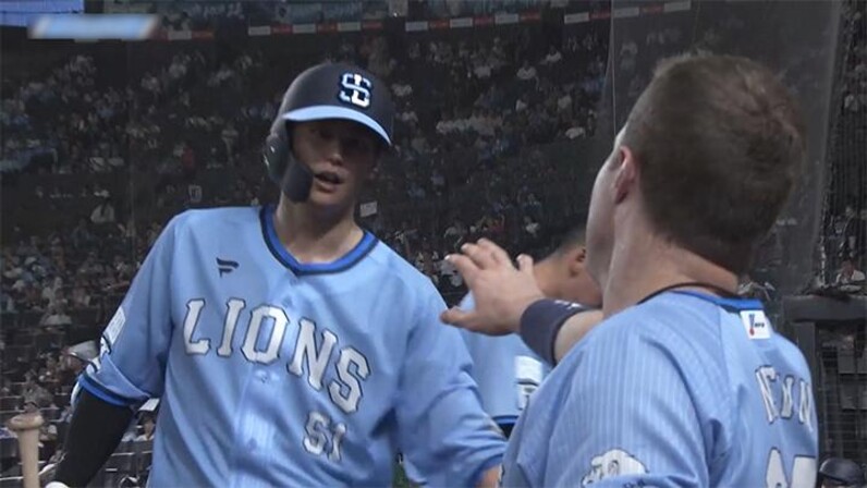 西川愛也が3試合連続打点 無安打で同点に追い付く - スポーツナビ