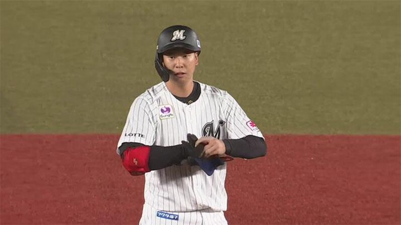 千葉ロッテが一挙4得点で逆転に成功！ 上田希由翔、高部瑛斗が