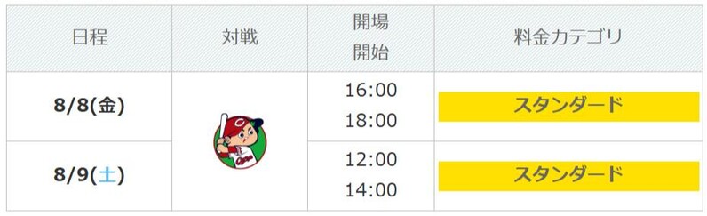 中日ドラゴンズ】【広島戦】マスコット交流のお知らせ