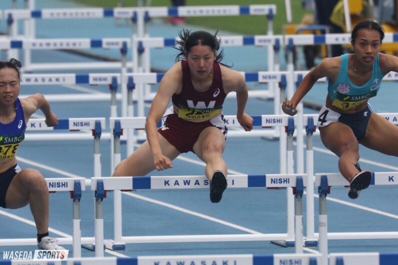 早大競走部 男子4継が学生新記録Ⅴ！ 矢野も女子走高跳で優勝