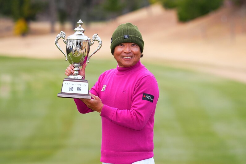 ユニテックスシニア/FR】名匠コースでパッティングが光った片山