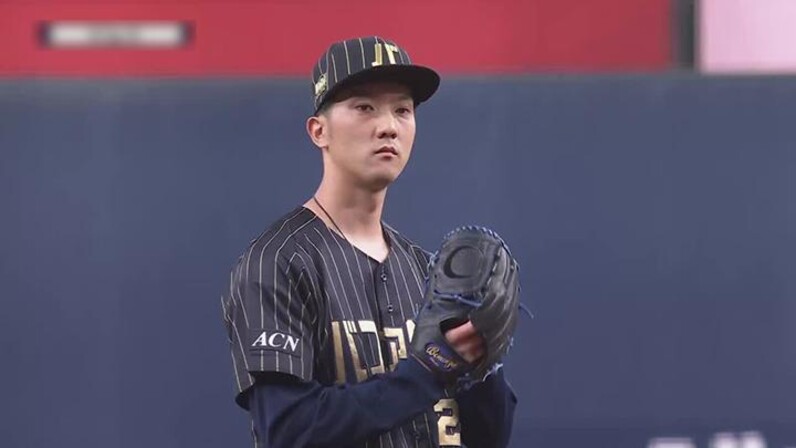 オリックスバファローズ　田嶋大樹投手　ユニフォームMサイズ オリックス 田嶋大樹投手 ユニフォーム(M)