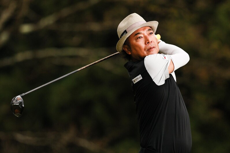 Fancl Classic/2R〕「僕にとってはチャンス」片山晋呉は15m/sの Fancl Classic/2R〕「僕にとってはチャンス」片山晋呉は15m/sの