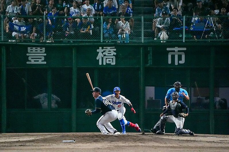 中日ドラゴンズ】8/25豊橋市民球場にてウエスタン・リーグ公式戦を開催しました - スポーツナビ