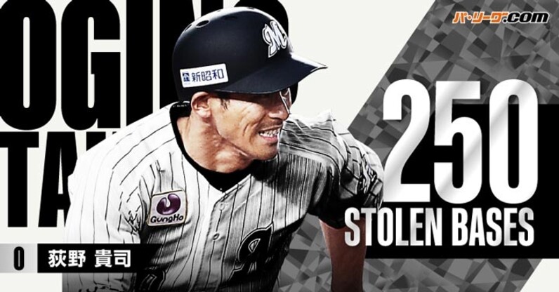 千葉ロッテマリーンズ荻野貴司選手 背番号0 ホームユニフォーム