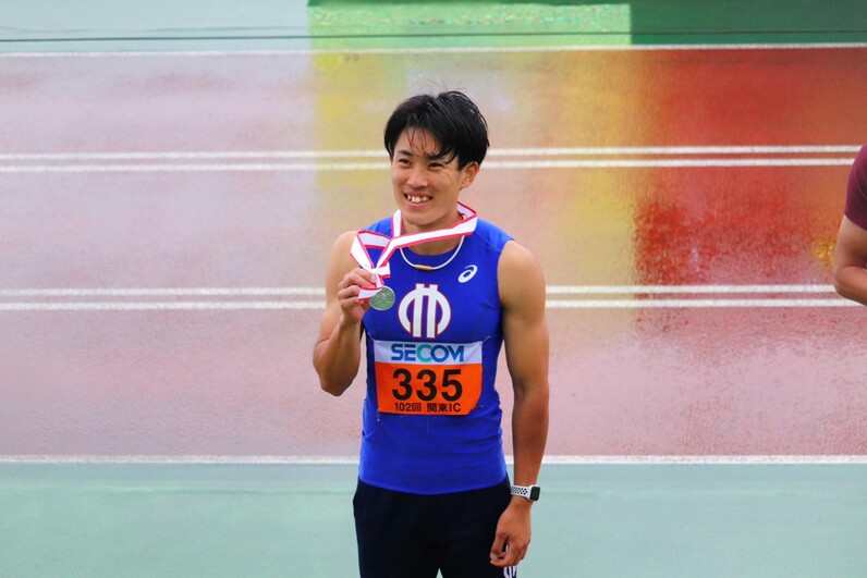 順大・陸上競技部】陸上競技部（短距離）に所属する宇野勝翔選手
