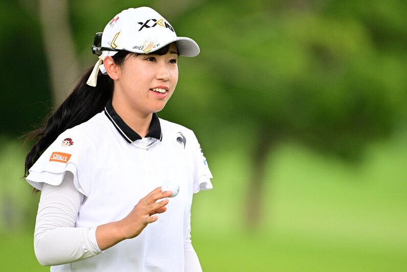 河本結が2打差首位キープ - スポーツナビ