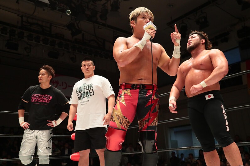ノア】金剛のリーダー拳王が潮崎豪と中嶋勝彦のAXIZ再結成を