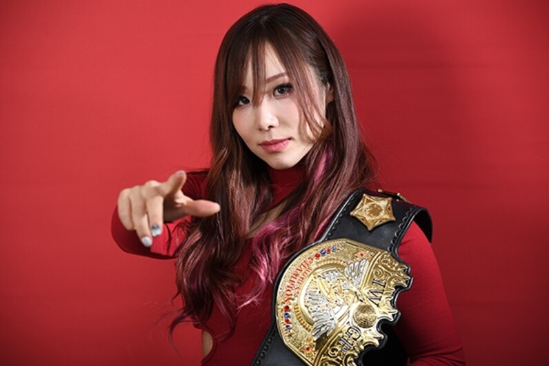 新日本プロレス】IWGP女子王者KAIRIが1.4ドーム決戦への想いを激語り