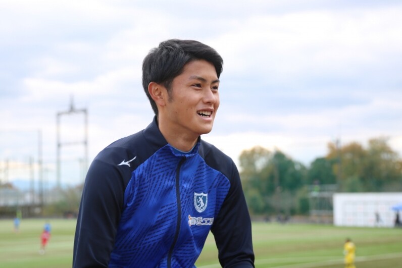 びわスポサッカー部 2年ぶりのインカレ出場 J1徳島内定の森昂大が語る大学最後の大会への意気込み スポーツナビ