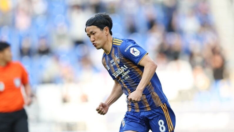 蔚山現代の天野純 Kリーグラウンドベストイレブンに選出 Mvpにはイ スンウ スポーツナビ