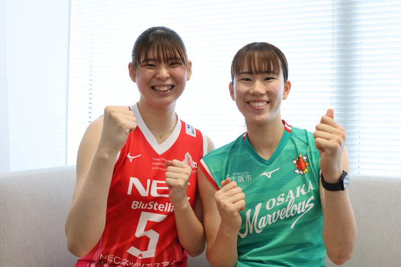 NECレッドロケッツ 山田二千華選手 直筆サイン 2個セット（山田
