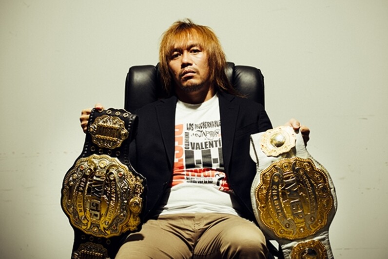 非売品 新日本プロレス 内藤哲也 リストバンド 赤ver. ロスインゴ