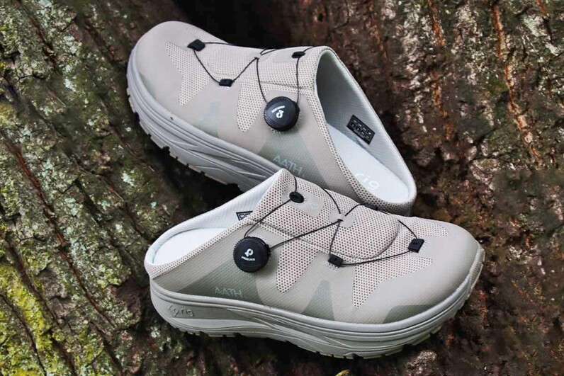 靴 rig footwear bendera BLACK SILVER rig footwearのリカバリーサンダルにニューモデル登場