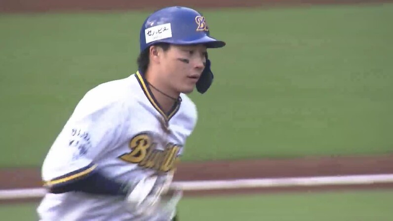 ミスを取り返す一発！ 廣岡大志が一時逆転の4号2ラン - スポーツナビ