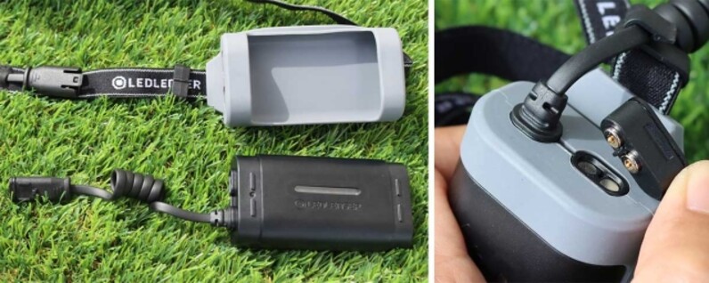 Ledlenser NEO9R スペアバッテリー、ケーブル付 ヘッドライト Ledlenser NEO9R レッドレンザー ヘッドライト