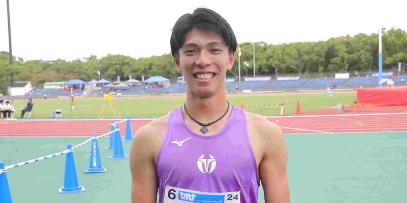 関西インカレ・関西学生種目別陸上 男子100m覇者のスプリンター 大阪体育大学・萩尾に聞く - スポーツナビ