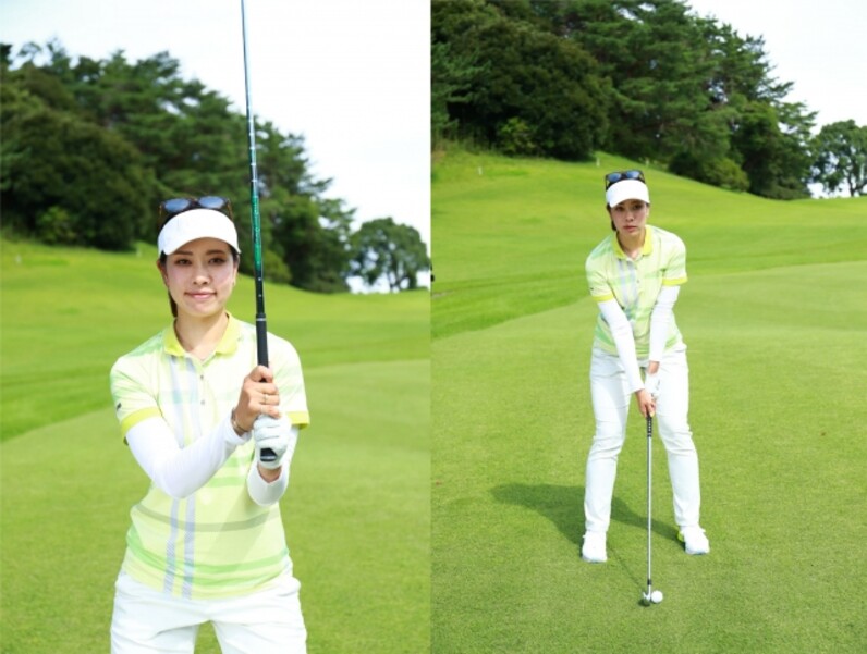 森田理香子直伝「傾斜地は構え方で決まる!」 - スポーツナビ 森田理香子直伝「傾斜地は構え方で決まる!」 - スポーツナビ
