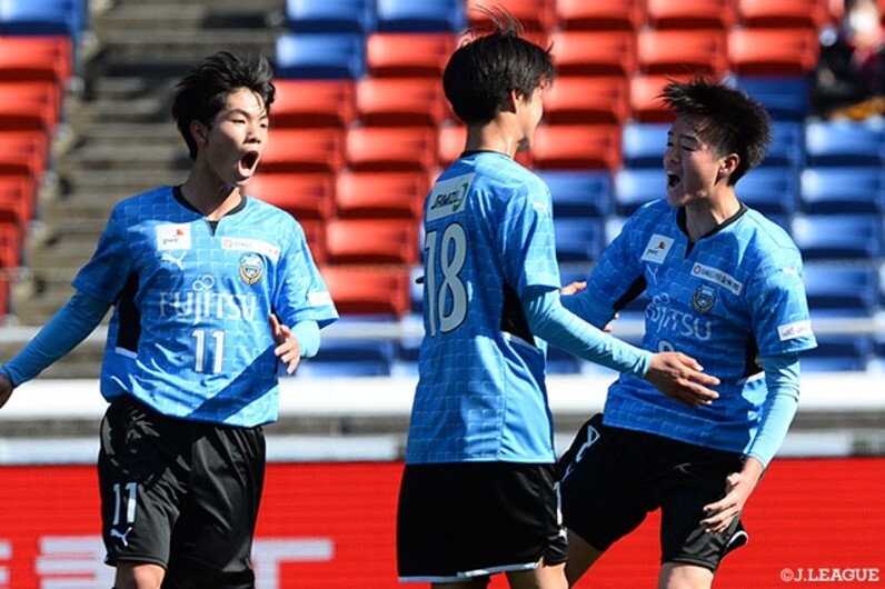 川崎フロンターレｕ １８が勝利 日本高校サッカー選抜を1 0で下す サマリー Next Generation Match スポーツナビ