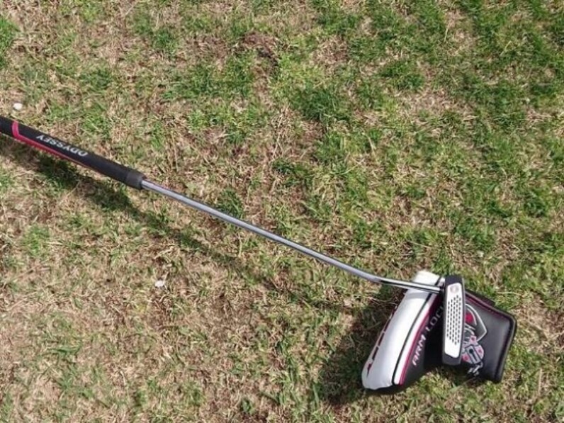Callaway Golf - ★アームロック★オデッセイ　アームロック DOUBLE WIDE　パター アームロック DOUBLE WIDE 中尺パター(パター（単品）)|ODYSSEY