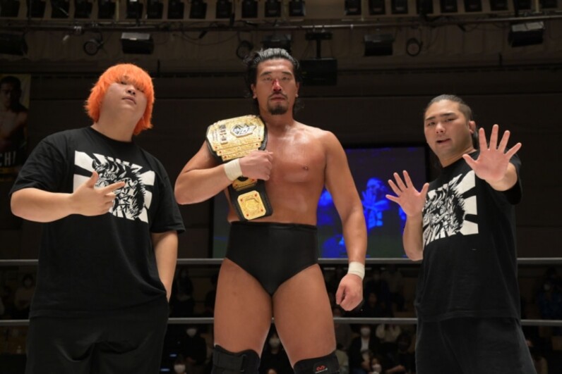 DDTプロレス】樋口和貞が“兄貴分”坂口征夫を退けKO-D無差別級王座V4 