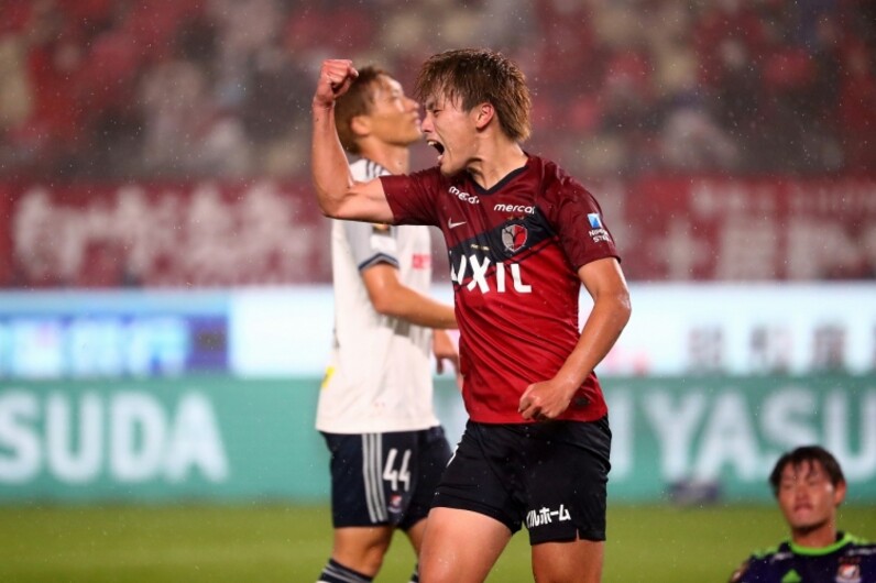 2020 Jカード　鹿島アントラーズ　上田綺世　GEM 17/24 2020 Jカード 鹿島アントラーズ 上田綺世 GEM 17/24