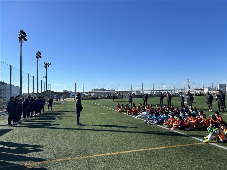 市船・サッカー部】船橋市U-9サッカー大会サポートに参加
