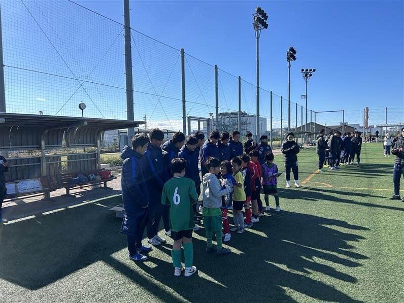 市船・サッカー部】船橋市U-9サッカー大会サポートに参加