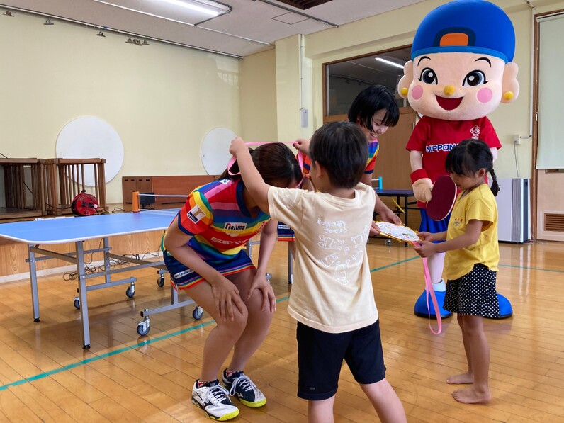 Tリーグ日本ペイントマレッツ】高松市内でこども卓球台寄贈イベント開催！ - スポーツナビ