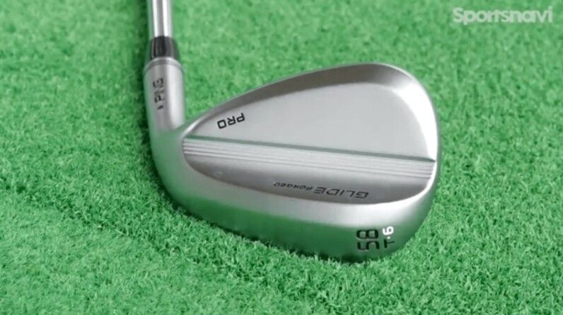 短い距離でもしっかりスピンがかかる！PING「GLIDE FORGED PRO・GLIDE 