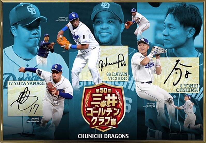 中日ドラゴンズ】柳裕也選手、ダヤン・ビシエド選手、大島洋平