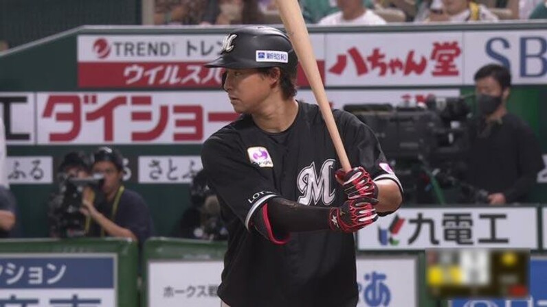 NPBバット千葉ロッテマリーンズ藤岡裕大選手#4-