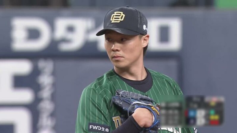 オリックス 山﨑福也 月間MVP アクリルスタンド 二刀流 交流戦