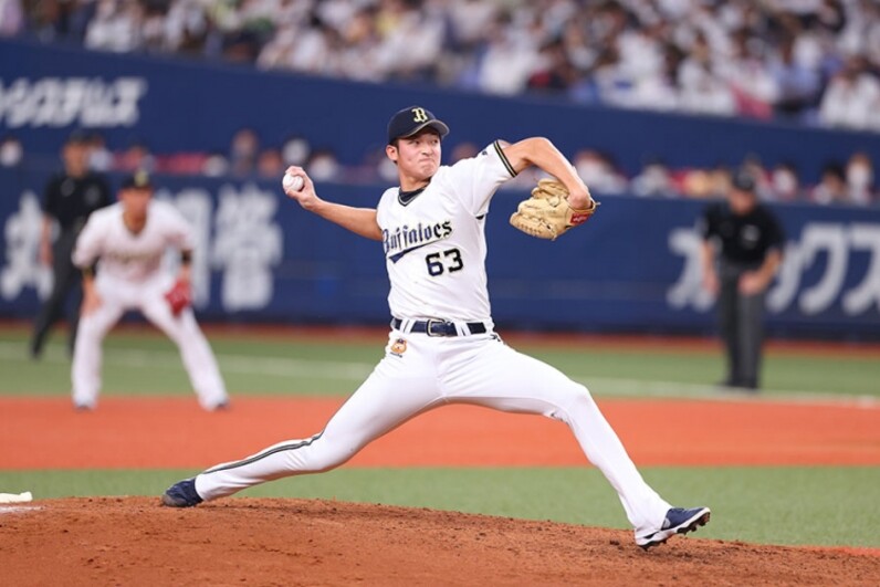 オリックス・バファローズ 山﨑颯一郎 アクリルピンバッジ