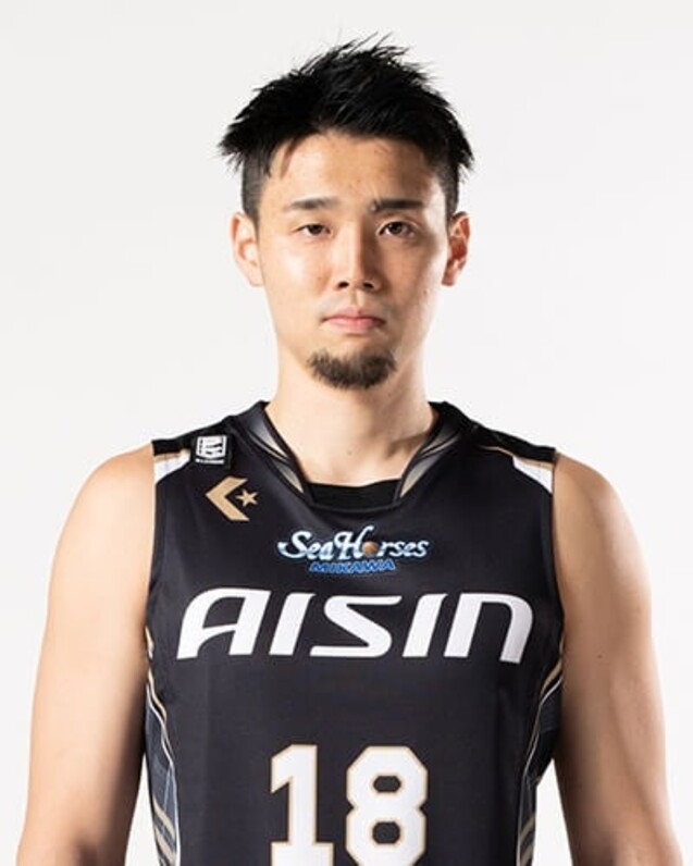 18角野亮伍選手 #19 西田優大選手 #32シェーファーアヴィ幸樹