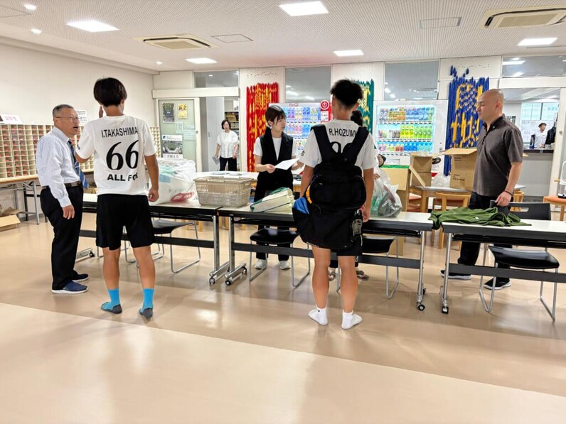 東大阪大学柏原高校・野球部】“応援ユニフォーム”、受け取り完了