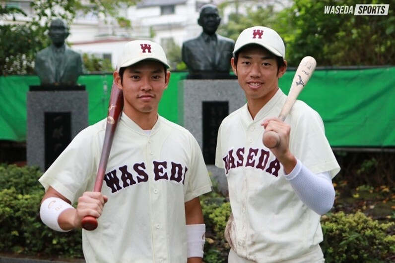 早稲田大学 野球部ベースボールシャツ 早稲田 シャツ 慶應 野球 - 通販