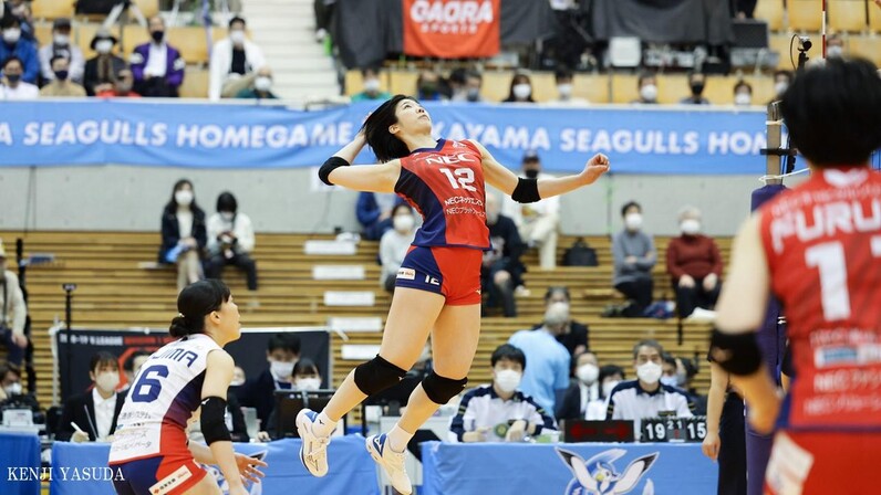NEC レッドロケッツ、V1女子ファイナルに進出するための絶対条件 NEC レッドロケッツ、V1女子ファイナルに進出するための絶対条件