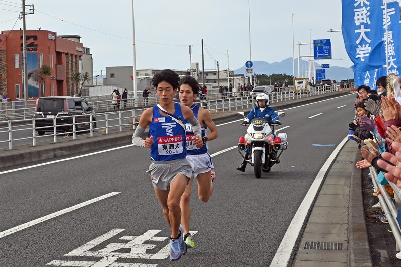 東海大陸上競技部駅伝チームが箱根駅伝で復路9位、総合11位で