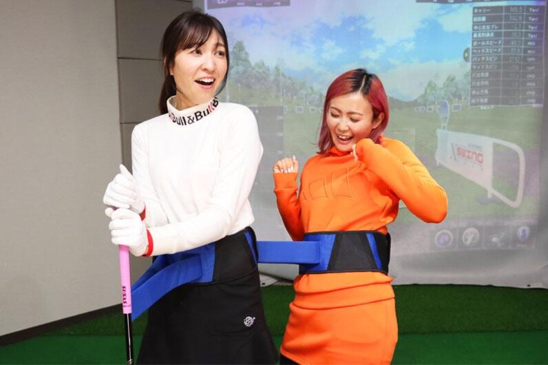 下半身始動」で飛距離UP！ 片山晋呉監修の練習器具を使ってみた - スポーツナビ