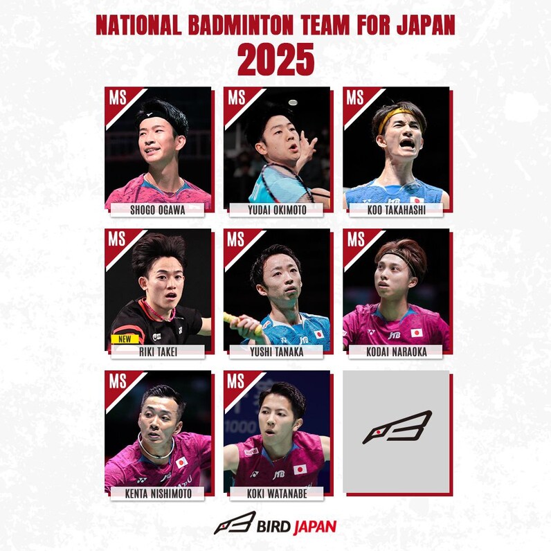 バドミントン　日本代表 2023年｜代表選手｜日本代表｜公益財団法人日本バドミントン協会