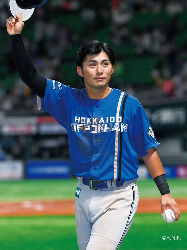 77番目からの下剋上。 北海道日本ハムファイターズ 内野手 上川畑 大悟