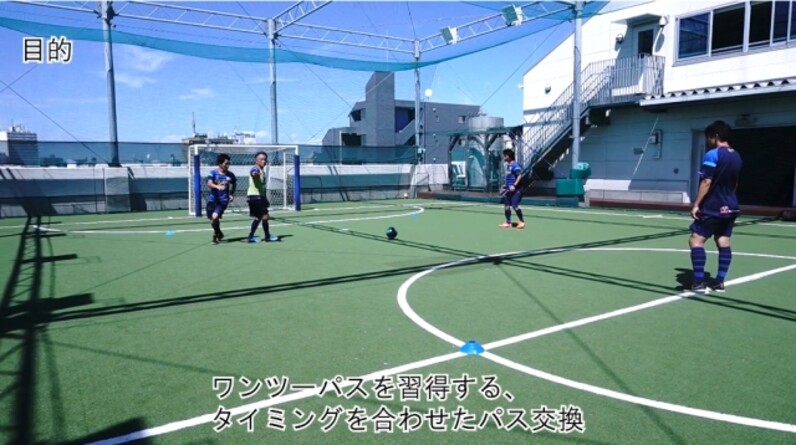 サッカー練習メニュー ワンツーパス Sufu スポーツナビdo