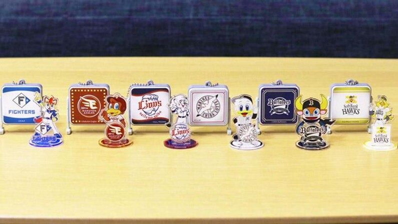 fredlalalaパ・リーグ6球団第1弾アクリルスタンド　6種セット×3 目指せコンプリート！ パ・リーグ6球団マスコットのカプセルトイ