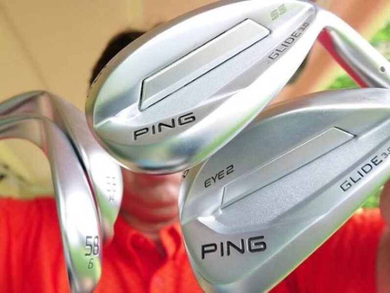 ピン ウェッジ PING glide３.０ WSの５８度 バンス角１４度新品！ - クラブ