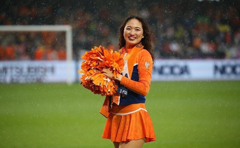 競技チアの経験を生かしてエスパルスのために！ - スポーツナビ