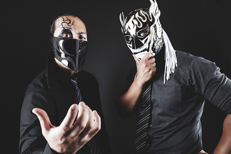 新日本プロレス エル デスペラード マスク ならず者ルチャドール