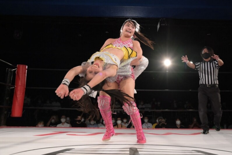 東京女子プロレス】渡辺未詩が鈴芽を破り、IP王座挑戦権を獲得！ 10