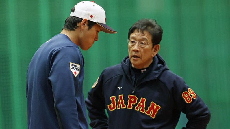 大谷翔平 2017 ハイライトフォト No.72 惜別会見 栗山英樹 WBC 画像・写真 | 大谷翔平＆栗山監督、2ショット会見に野球ファン